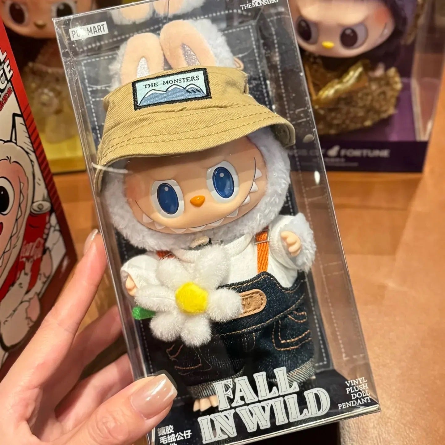 THE MONSTERS - Fall In Wild Series-Vinyl Plush Doll Pendant