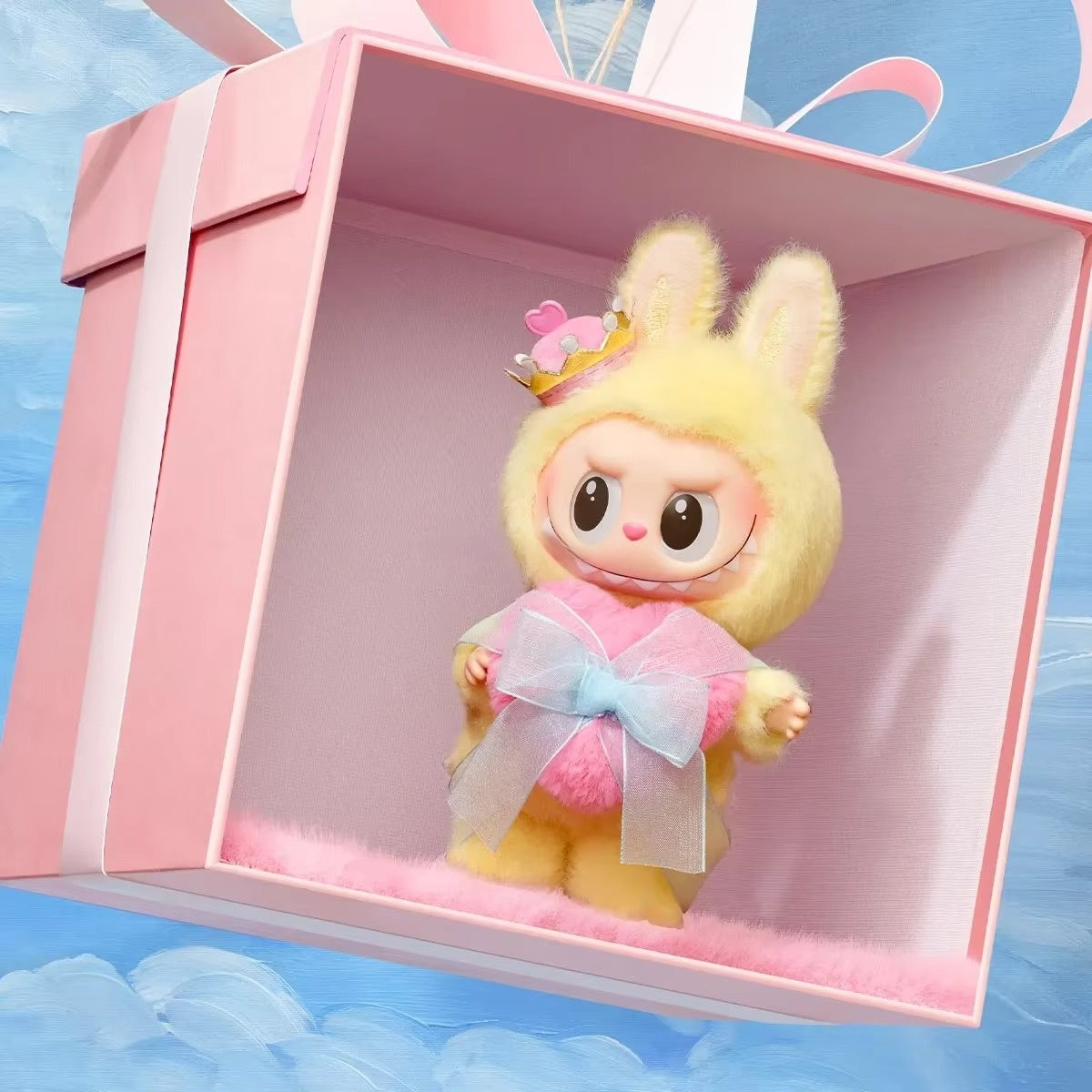 Image of THE MONSTER - Let's Checkmate Series Vynil Plush Hanging Card