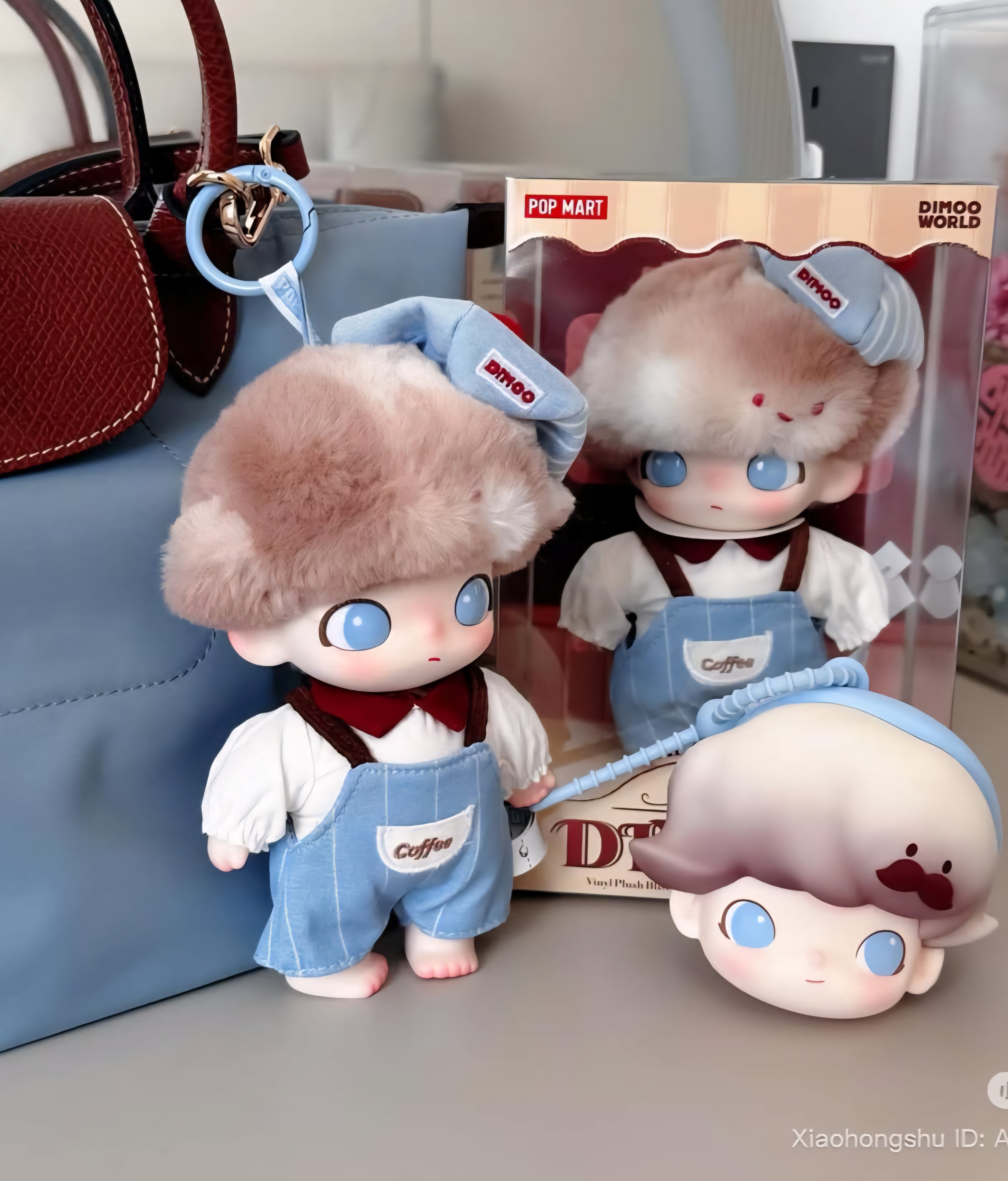 Image of Dimoo Crush on Coffee Series - Vynil Plush Blister Pack