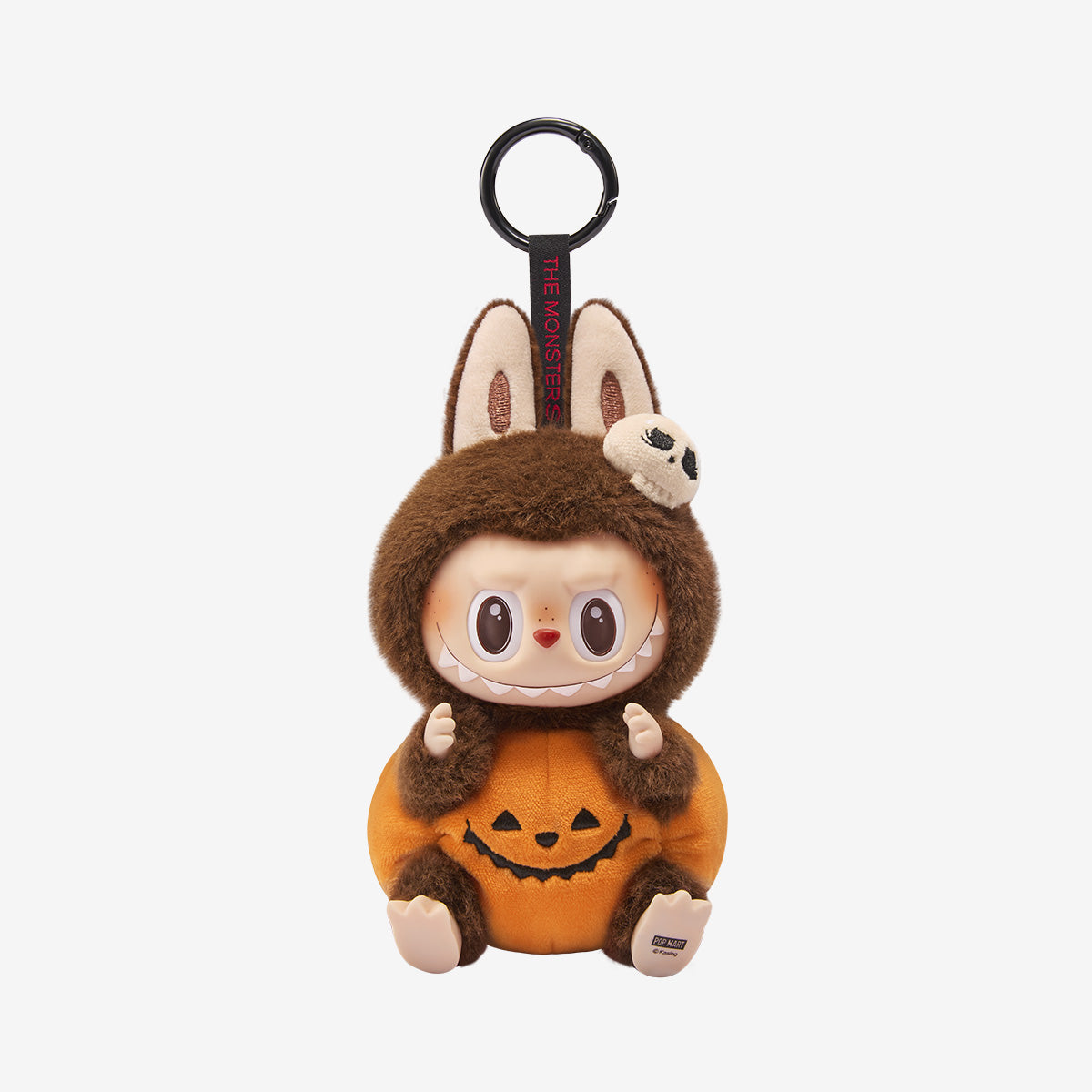Image of Happy Halloween Party Series - Sitting Pumpkin Vinyl Plush Pendant
