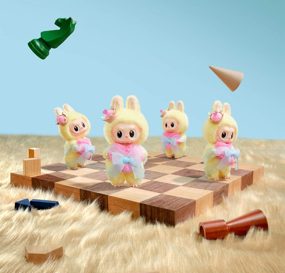 Image of THE MONSTER - Let's Checkmate Series Vynil Plush Hanging Card