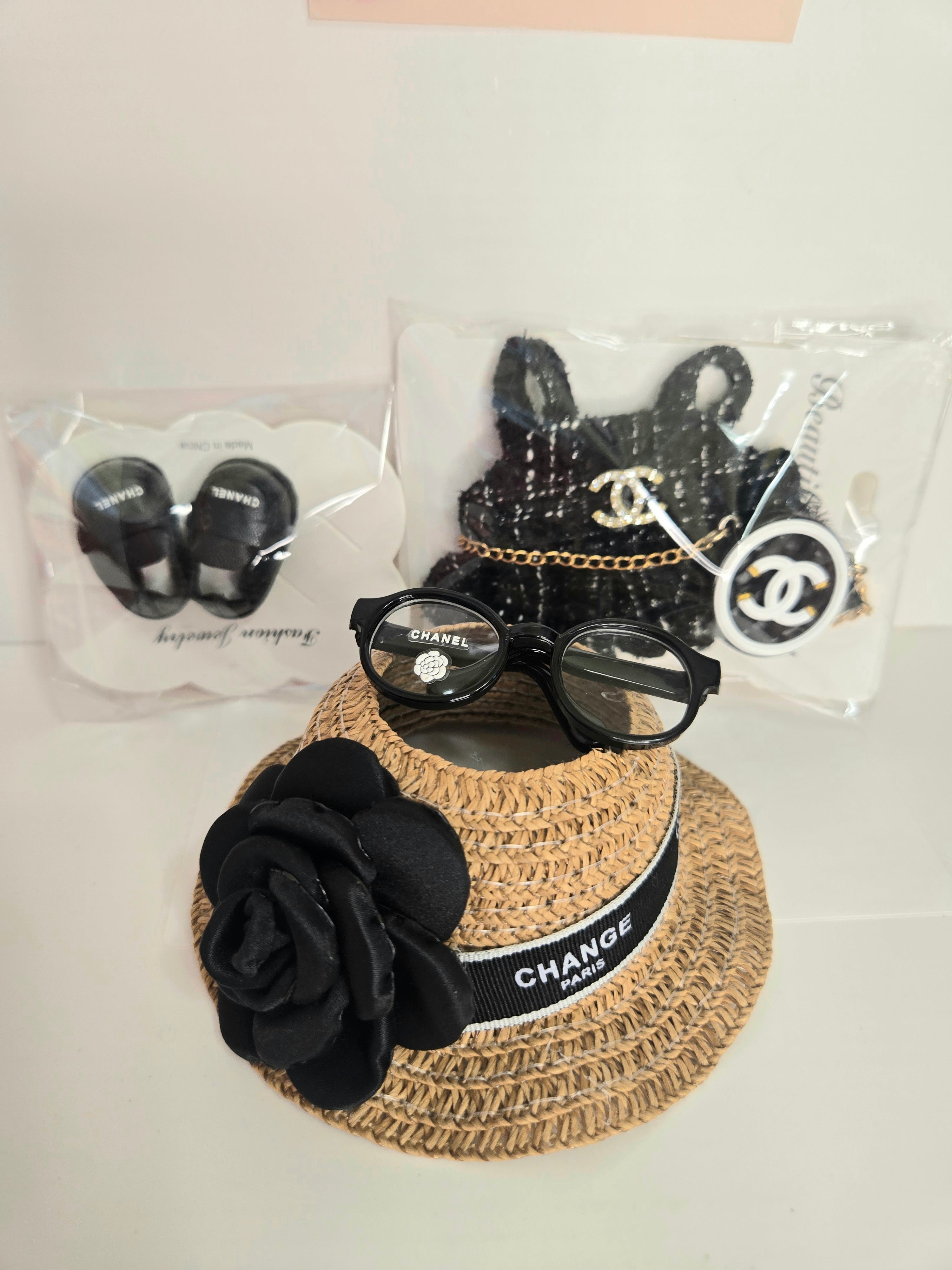 Image of Labubu Luxury Designer Clothes - Black