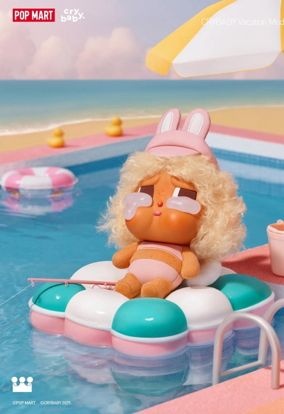 [Pre-order] CRYBABY Vacation Mode On Series - Vinyl Plush Pendant