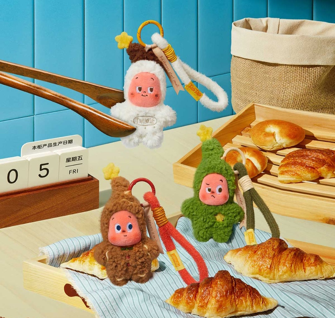 Image of Twinkle Twinkle Savor The Moment Series - Baked Mini Cookies Plush Pendant