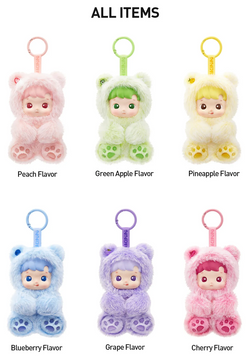 Image of Hacipupu Gummy Bear Series-Vinyl Plush Pendant