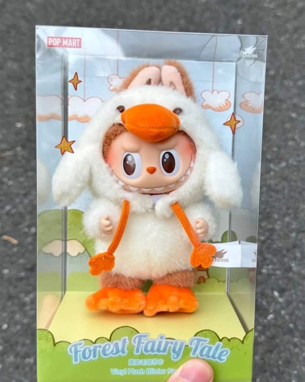 Image of THE MONSTER - The Forest Fairy Tale Vynil Plush Hanging Card