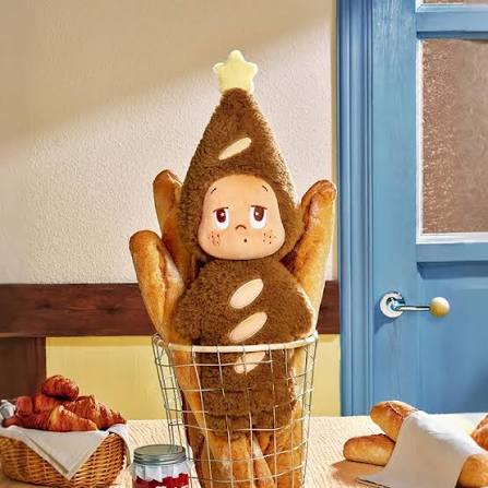 Image of Twinkle Twinkle Moon Gelato Series Plush Baguette Pillow-100cm