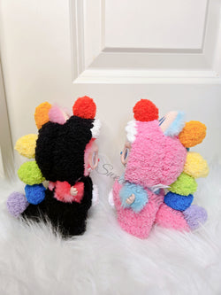 Image of Labubu Dragon Crochet Outfit - Black