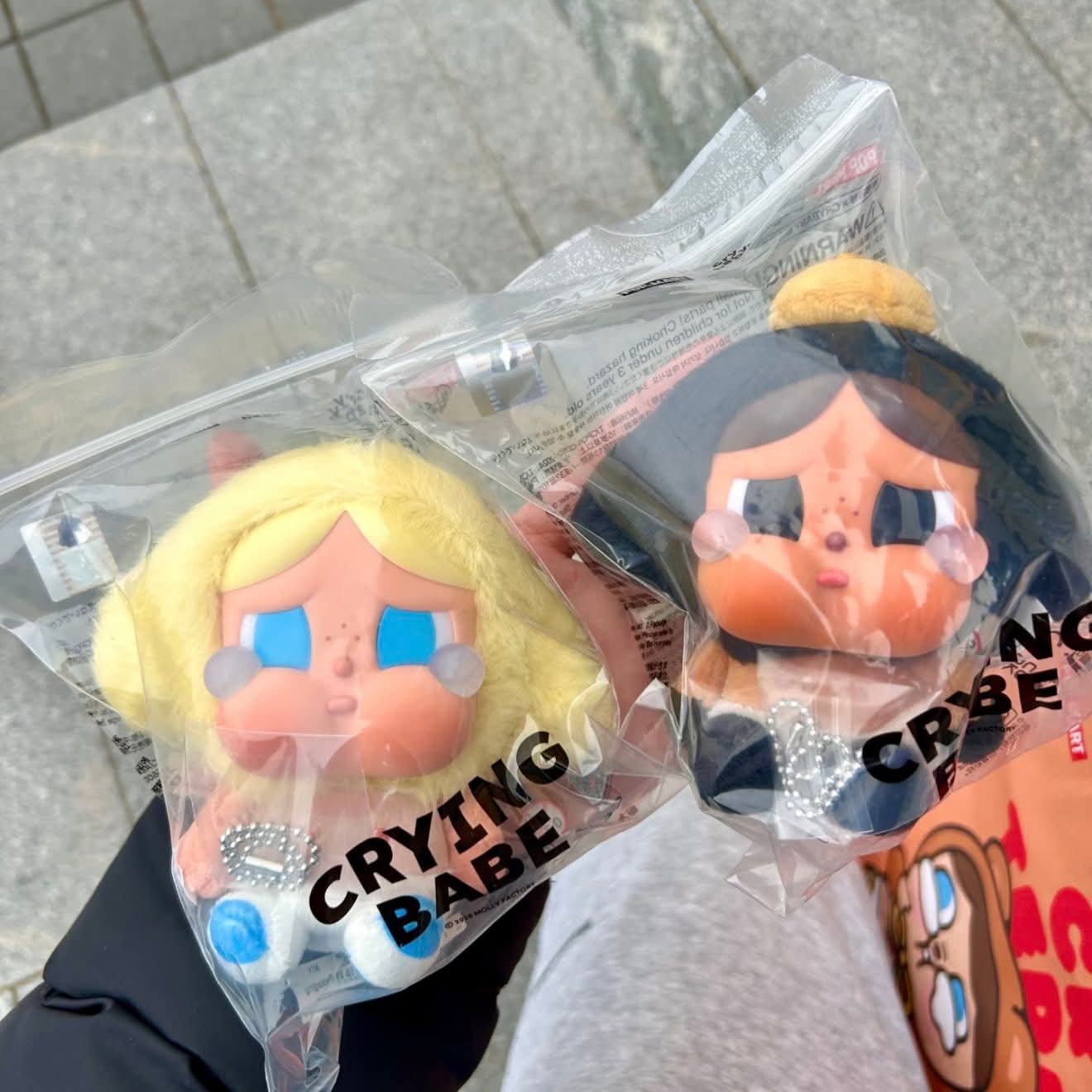 Image of Molly Factory Crybaby Crying Babe - Blond Baby