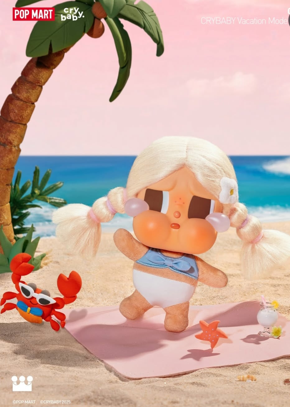 Image of [Pre-order] CRYBABY Vacation Mode On Series - Vinyl Plush Pendant