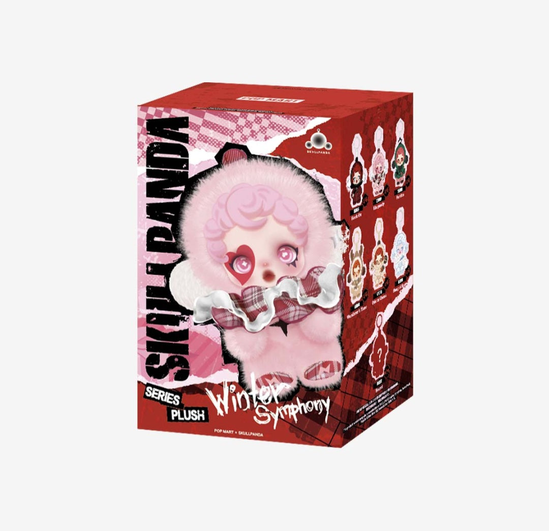 SKULLPANDA Winter Symphony Series Plush Pendant